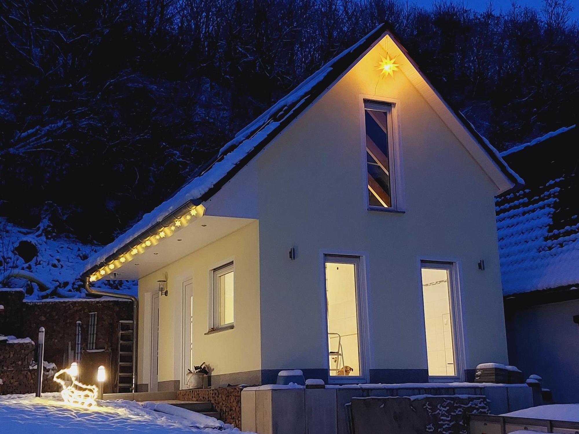 Ferienhaus Saaleblick Wettin Esterno foto