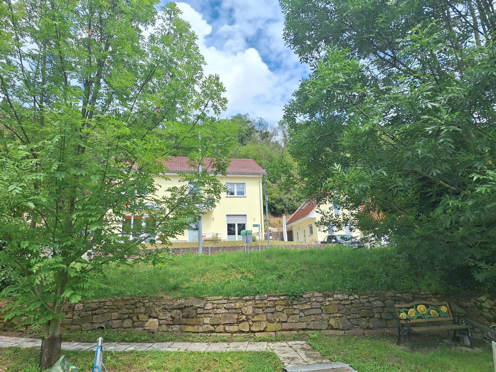 Ferienhaus Saaleblick Wettin Esterno foto