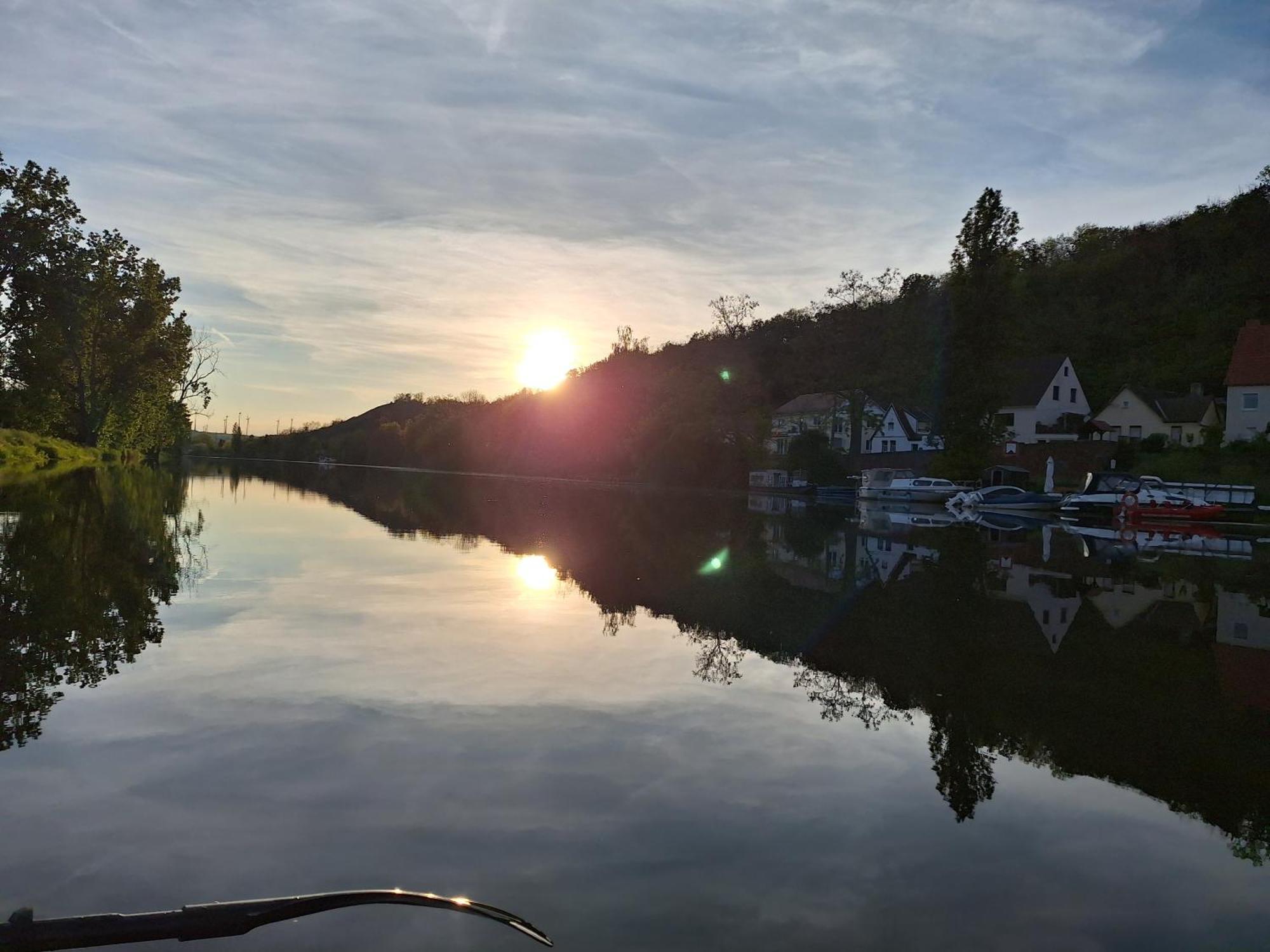Ferienhaus Saaleblick Wettin Esterno foto